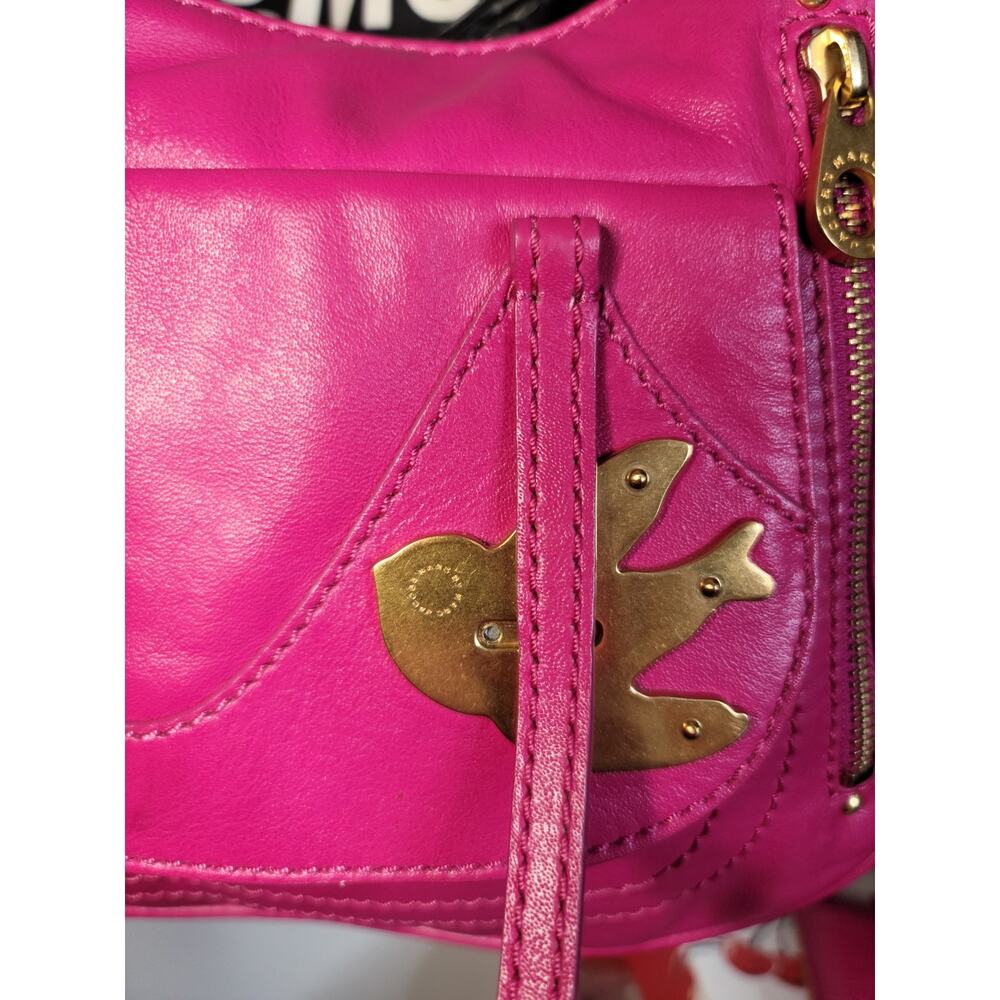 Marc by Marc Jacobs Petal to the Metal Natasha Bag Magenta SET w/wallet - Picture 6 of 10